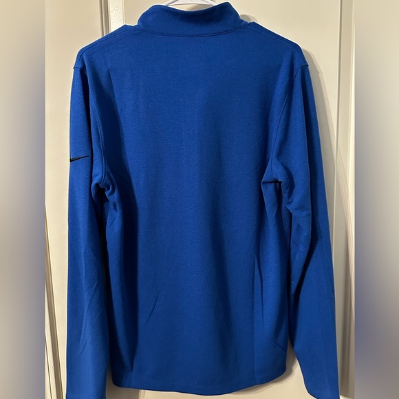 Nike Dri-FIT Quarter-Zip Pullover | Royal Blue | Men’s Small | NWT | Running - Picture 4 of 4